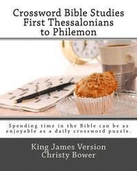 bokomslag Crossword Bible Studies - First Thessalonians to Philemon