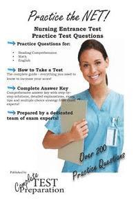 bokomslag Practice the NET - Nursing Entrance Test Practice Test Questions
