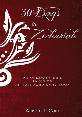 Allison T. Cain - Thirty Days in Zechariah: an ordinary girl takes on an extraordinary book, Häftad