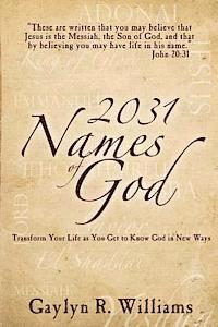 bokomslag 2031 Names of God: In Alphabetical Order