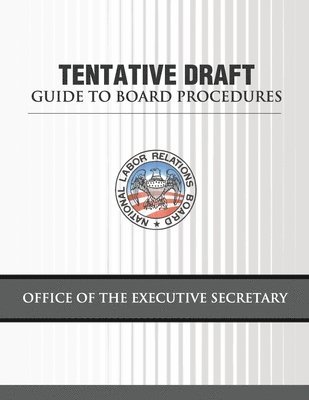 bokomslag Tentative Draft Guide to Board Procedures
