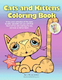 bokomslag Cats and Kittens Coloring Book