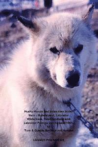 Husky Hunde und Ansichten in der Nain - Nunatsiavut, Labrador Wilderness, Newfoundland and Labrador Provinz von Kanada 1965-66: Foto Alben 1