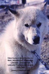 Caes husky e visualizacoes no Nain - Nunatsiavut, Wilderness Labrador, Terra Nova e Labrador Provincia do Canada 1965-66: Albuns de Fotos 1