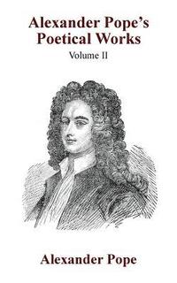 bokomslag Alexander Pope's Poetical Works Vol. II