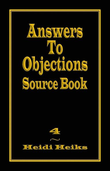 bokomslag Answers to Objections Source Book