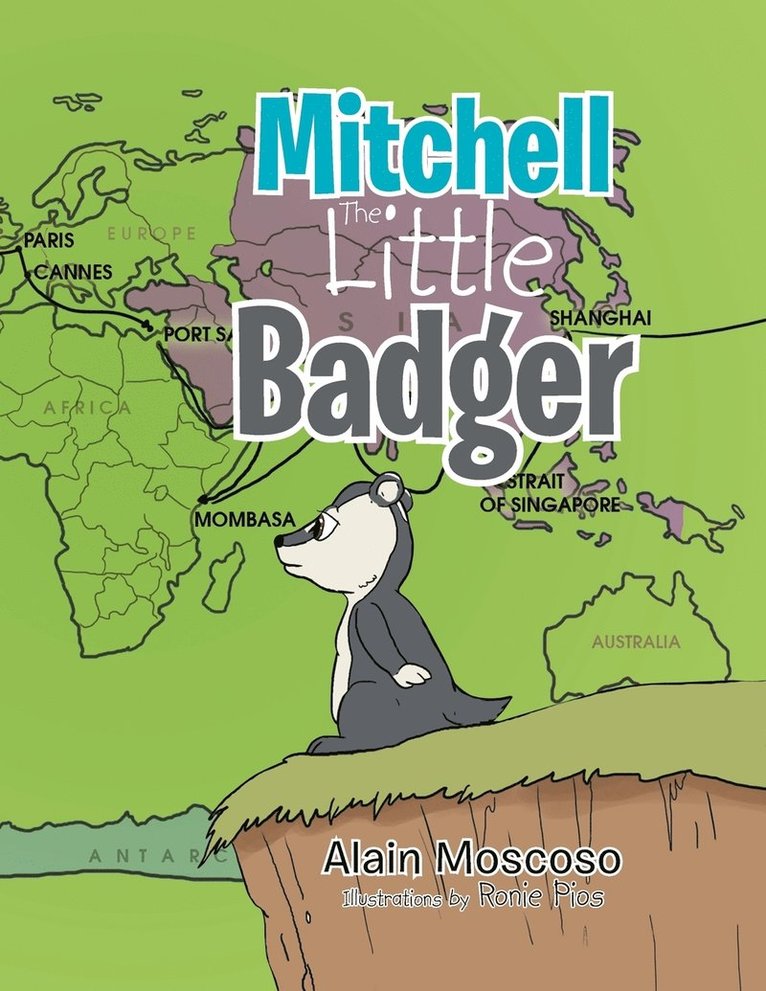 Alain Moscoso - Mitchell, The Little Badger, Häftad