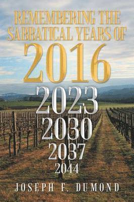 bokomslag Remembering the Sabbatical Years of 2016