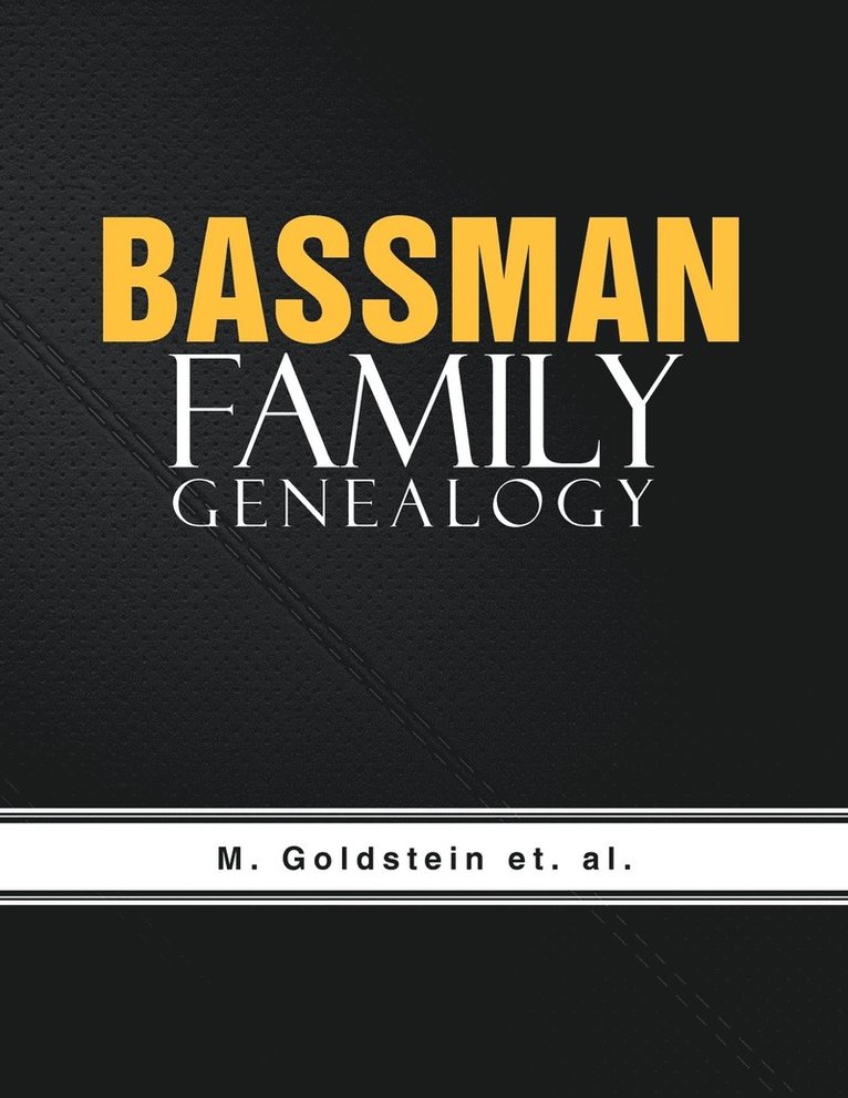 Bassman Family Genealogy 1