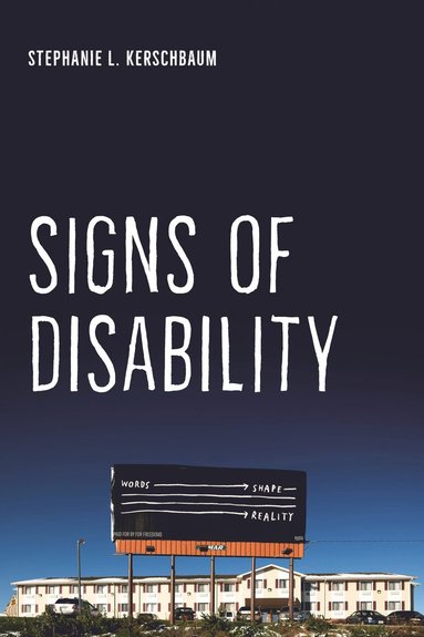 bokomslag Signs of Disability