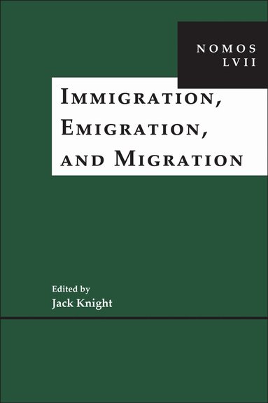 Jack Knight - Immigration, Emigration, and Migration, Inbunden