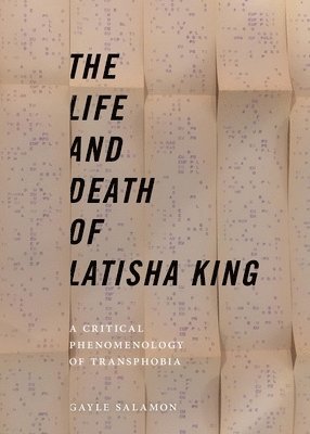 bokomslag Life and Death of Latisha King