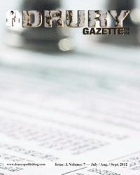 bokomslag The Drury Gazette: Issue 3, Volume 7 - July / August / September 2012