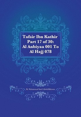bokomslag Tafsir Ibn Kathir Part 17 of 30