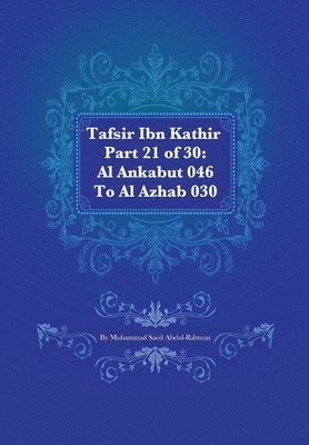 bokomslag Tafsir Ibn Kathir Part 21 of 30