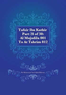 bokomslag Tafsir Ibn Kathir Part 28 of 30