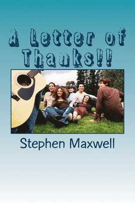 A Letter of Thanks!!: I'm so thankful I knew you!! 1