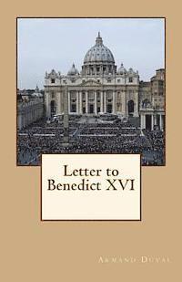 bokomslag Letter to Benedict XVI