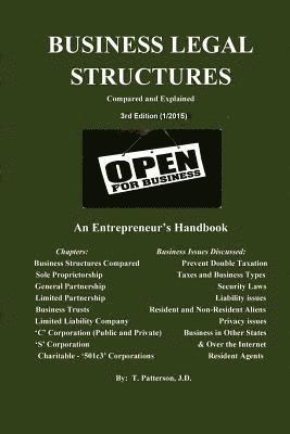 Business Legal Structures: An Entrepreneur's Handbook 1