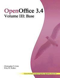 bokomslag OpenOffice 3.4 Volume III: Base: Black and White