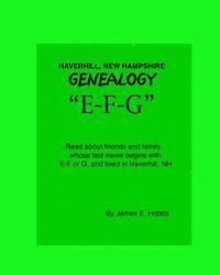 bokomslag Haverhill, New Hampshire Genealogy E-F-G