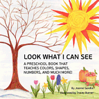 bokomslag Look What I Can See: A Preschool Book that Teaches Colors, Shapes, Numbers, and Much More!