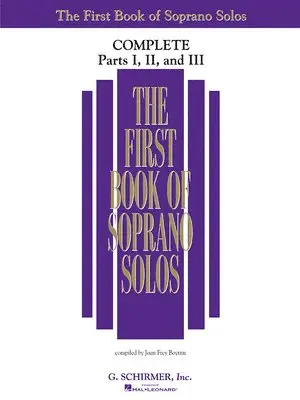 Joan Frey Boytim - The First Book of Solos Complete Parts I II and III Soprano Voice Classical Vocal Collection Over 90 Songs with Piano Accompaniment Music Book for Sin, Häftad. Tillgänglighet: Lägg i varukorg