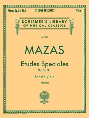 bokomslag Etudes Speciales Op. 36 Book 1 Schirmer Library of Classics Volume 1885 Essential Viola Method for Technique Finger Dexterity Bowing Control and Music