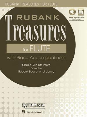 bokomslag Rubank Treasures for Flute: Book with Online Audio (Stream or Download)