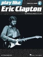 Play Like Eric Clapton Book/Online Audio 1