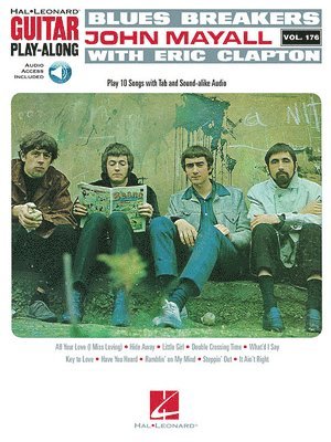 bokomslag Blues Breakers with John Mayall & Eric Clapton Guitar Play-Along Vol. 176