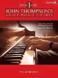 bokomslag Thompson John Adult Piano Course Book 1 Pf Bk/Audio Online