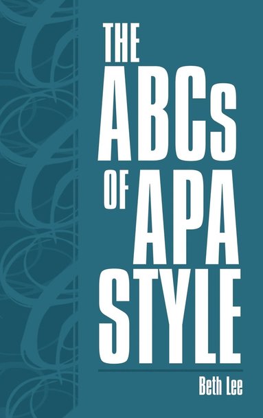 bokomslag The ABCs of APA Style