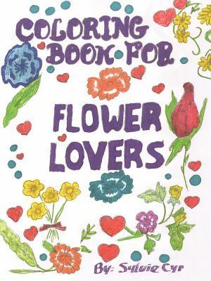 bokomslag Coloring Book for Flower Lovers