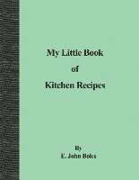 bokomslag My Little Book of Kitchen Recipes