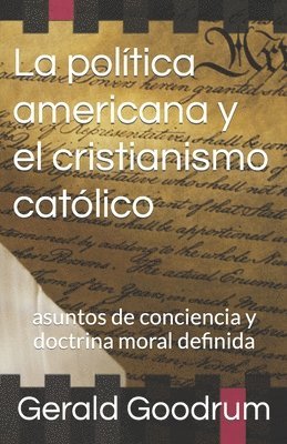 bokomslag política americana y el cristianismo católico