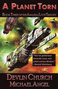 bokomslag A Planet Torn - Book Three of the Amanda Love Trilogy