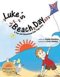 bokomslag Luke's Beach Day: A Fun and Educational Kids Yoga Story
