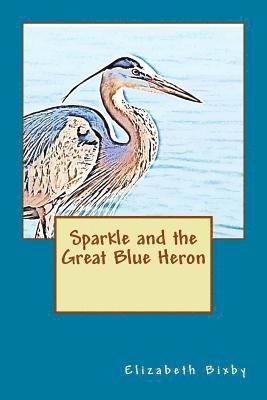 Sparkle and the Great Blue Heron 1