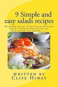 bokomslag 9 simple and easy salads recipes