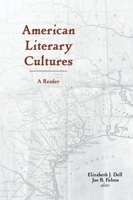 bokomslag American Literary Cultures