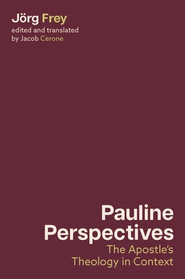 Jörg Frey, Jacob Cerone - Pauline Perspectives, Inbunden