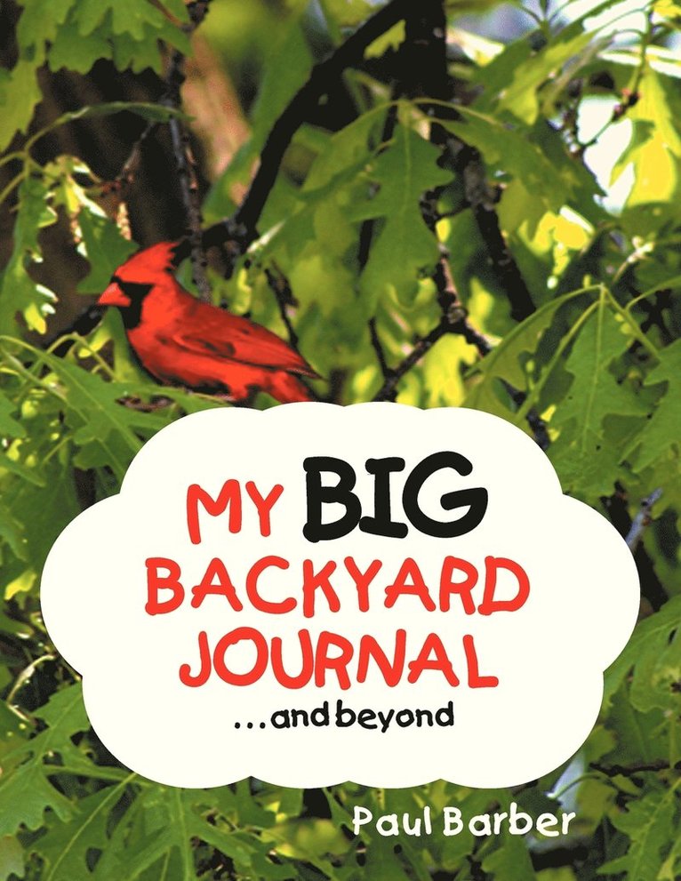 My Big Backyard Journal...and Beyond 1