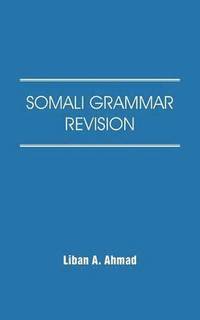 bokomslag Somali Grammar Revision