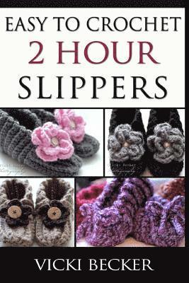 Easy To Crochet 2 Hour Slippers 1