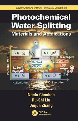 Neelu Chouhan, Ru-Shi Liu, Jiujun Zhang - Photochemical Water Splitting, Inbunden