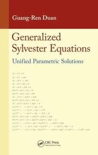 bokomslag Generalized Sylvester Equations