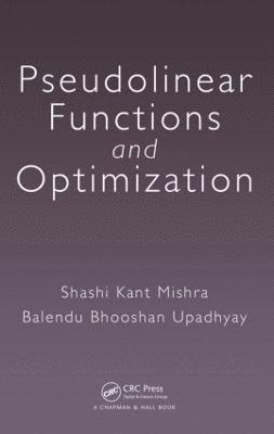 bokomslag Pseudolinear Functions and Optimization