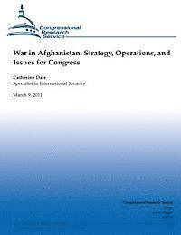 bokomslag War in Afghanistan: Strategy, Operations, and Issues for Congress