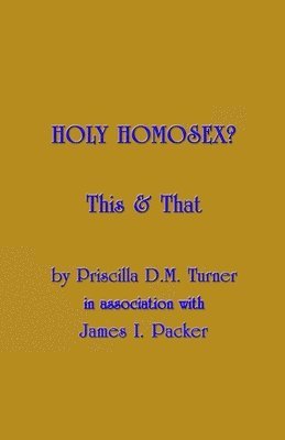Holy Homosex? 1